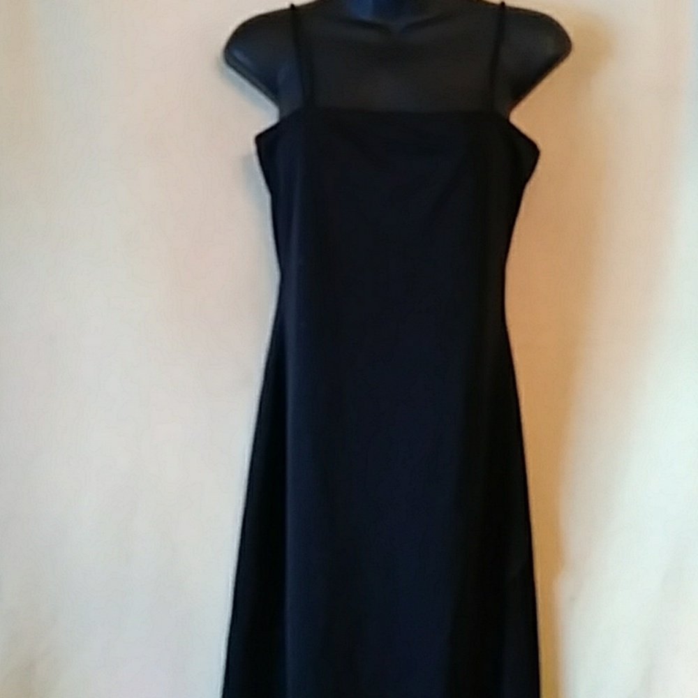 Xi black w some sparkle knit dress-sz L